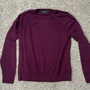 Long sleeve merino wool banana republic shirt